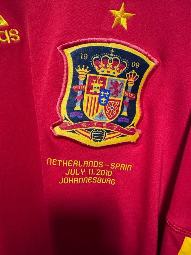 Camiseta España Final Mundial de Sudafrica
