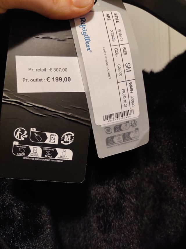 Piumino refrigiwear donna