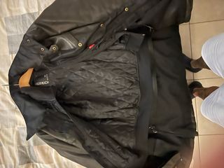Chaqueta moto 3/4 con  protecciones alpinstar