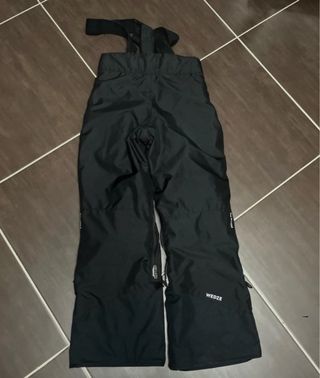 Pantaloni Sci Bambino 500 Wedze 6-8 anni neri