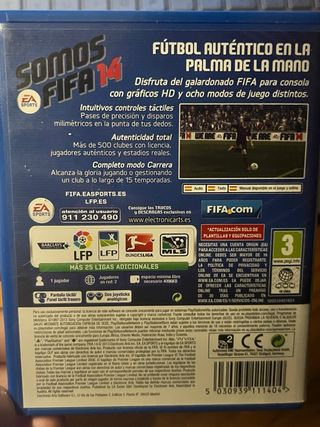 Juego PsVita FIFA 14