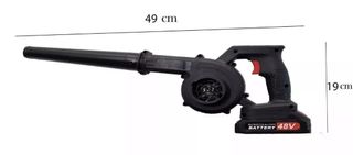 SOFFIATORE FOGLIE A BATTERIA 48V PULISCE SOFFIA AS