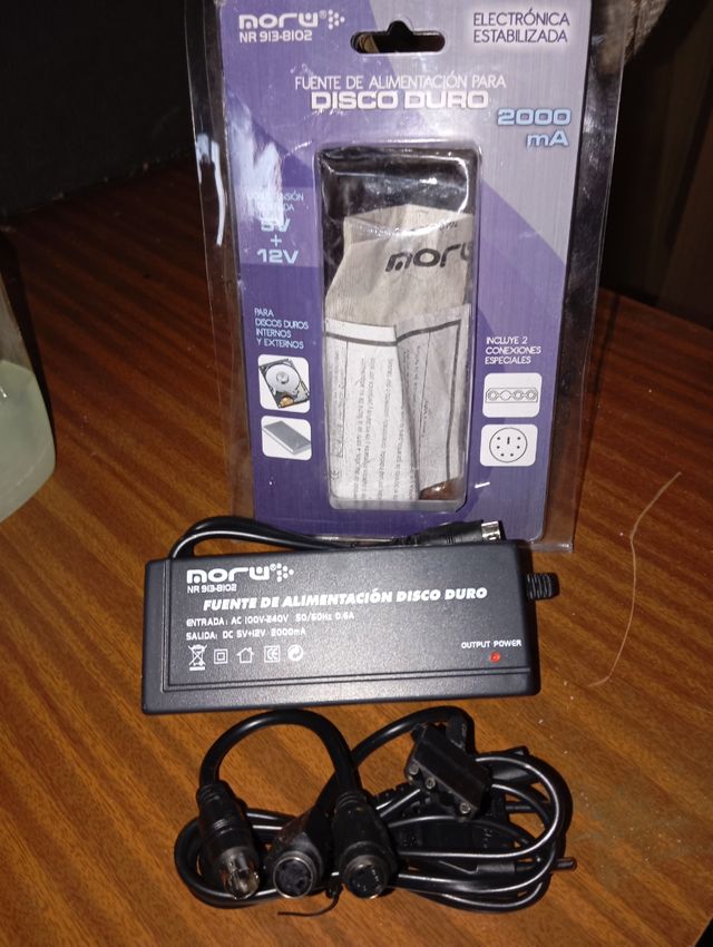 Fuente de alimentación de disco duro