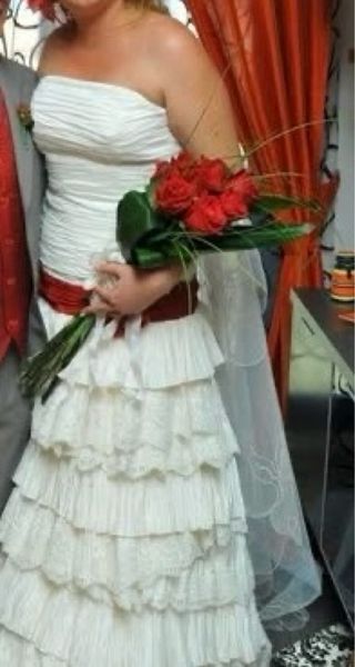 Vestido novia pepe botella