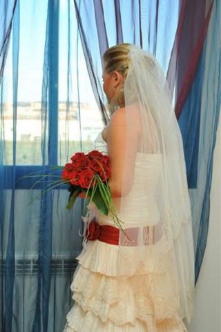 Vestido novia pepe botella