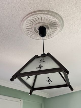 Lámpara techo china