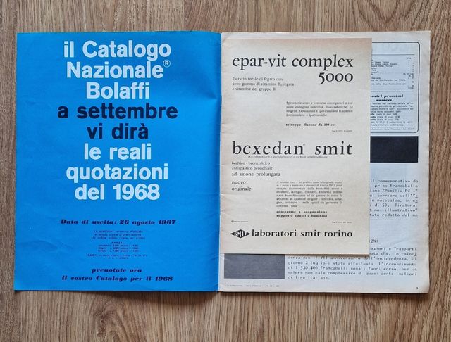 Rivista IL Collezionista Filatelica 1967