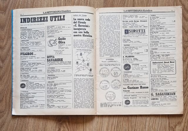 Rivista IL Collezionista Filatelica 1967