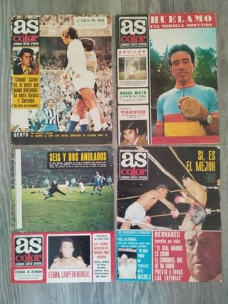 Revistas antiguas AS color 1972