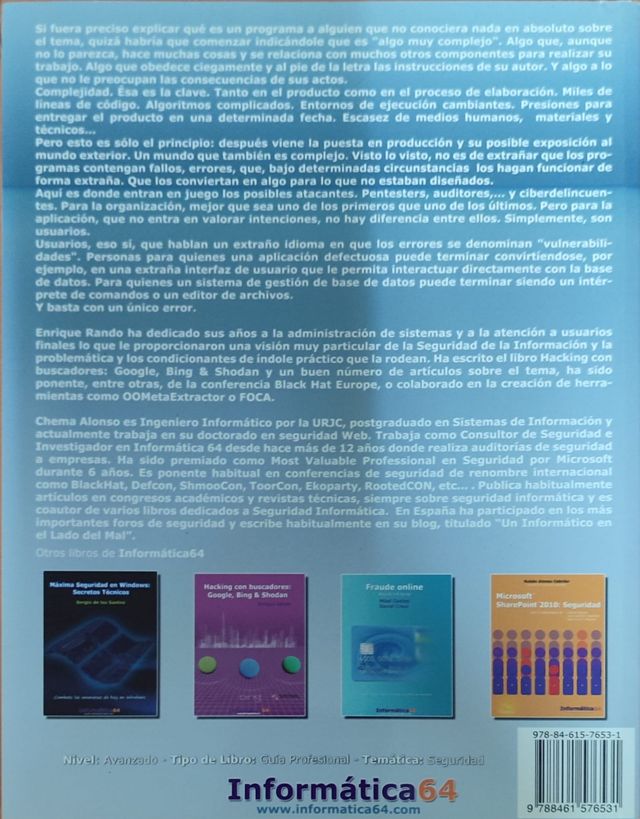 Hacking de Aplicaciones Web SQL Injection