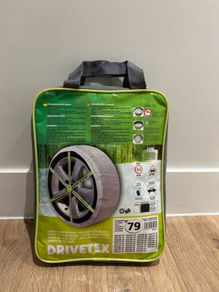 Cadenas de tela de ruedas coche 