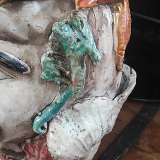 Testa di moro in ceramica di Caltagirone
