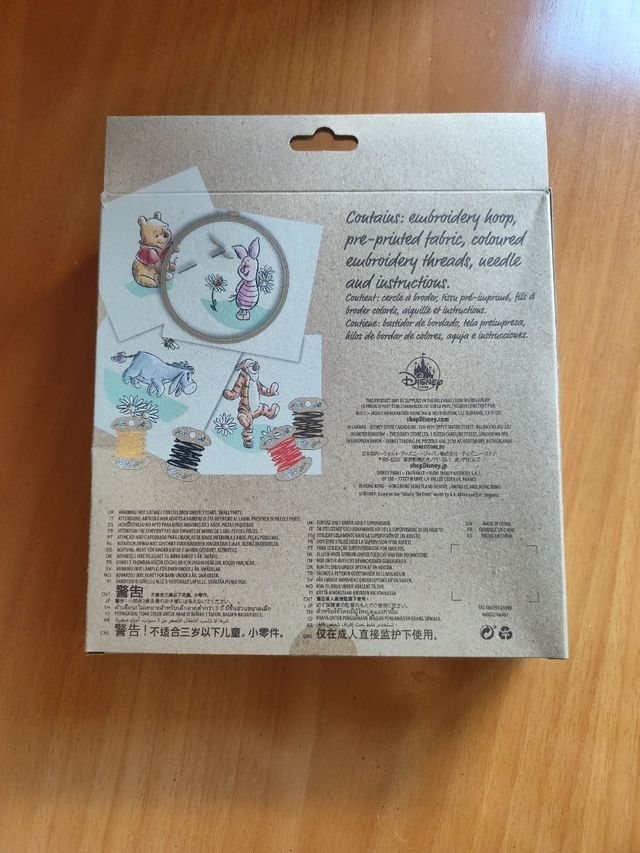Kit de bordado Winnie de Pooth