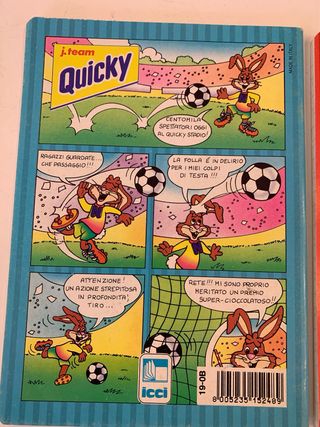3 quaderni vintage quicky nesquik