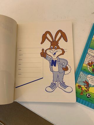 3 quaderni vintage quicky nesquik