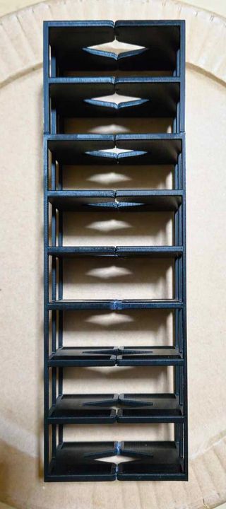 Stand hot wheels de 8 andares