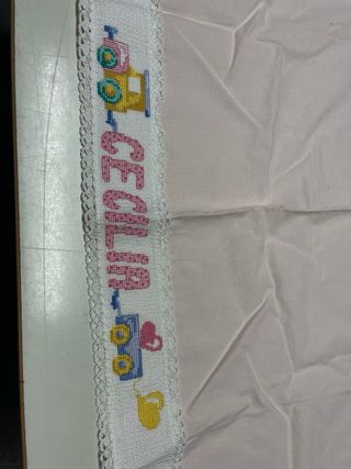 Lenzuolo culla piu fiocco