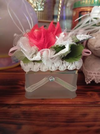 Decoración caja regalo