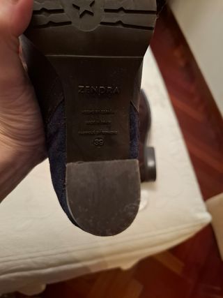 Botines mujer piel marrón muy comodos