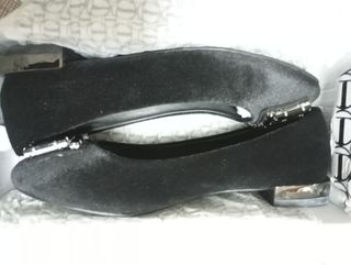 Ballerine in velluto nero 39