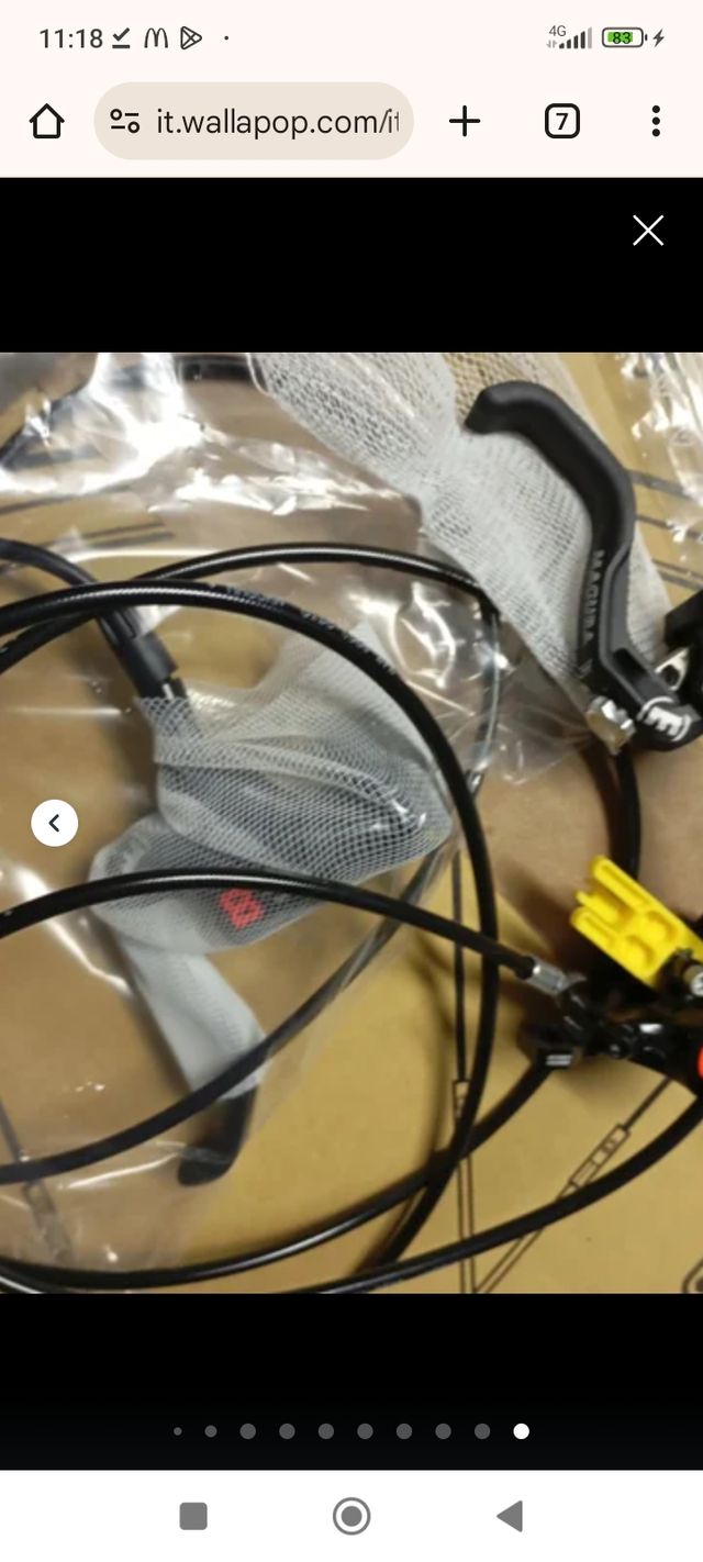 Coppia Freni MTB Magura Mt8 Pro Nuovi A 2 Pistonci