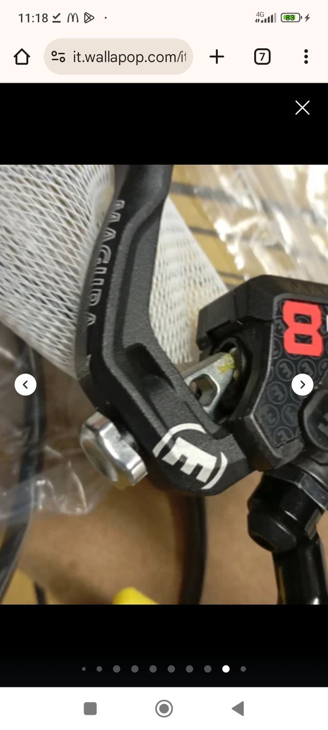 Coppia Freni MTB Magura Mt8 Pro Nuovi A 2 Pistonci