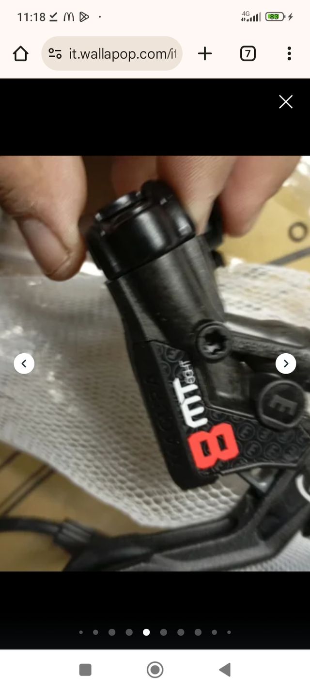 Coppia Freni MTB Magura Mt8 Pro Nuovi A 2 Pistonci