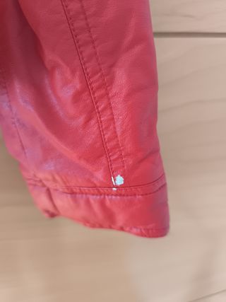 Chaqueta símil piel Liu Jo roja