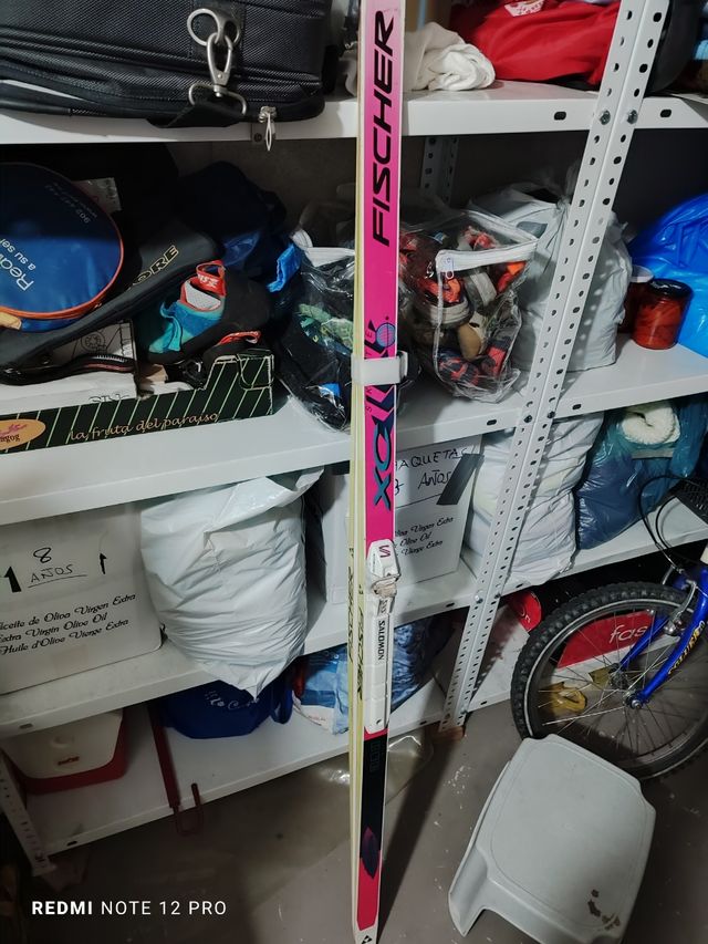 Skis fondo y botas 