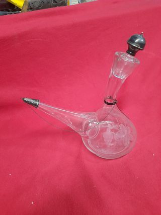 Antiguo Porron de cristal,