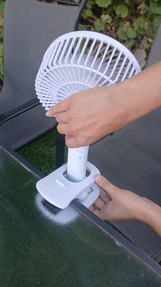 Ventilador pinza portátil