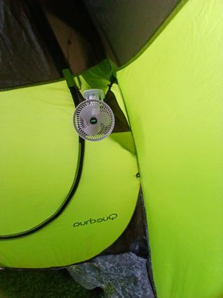 Ventilador pinza portátil