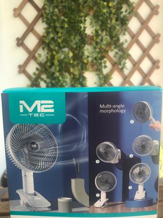 Ventilador pinza portátil