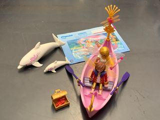 Playmobil Fate Barca Romantica e Delfini - 70000
