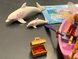 Playmobil Fate Barca Romantica e Delfini - 70000