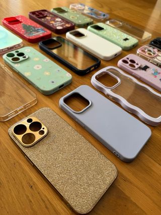 Pack 18 fundas iPhone 15 Pro