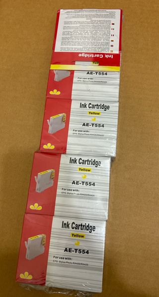 Ink Cartridge Yellow AE T554