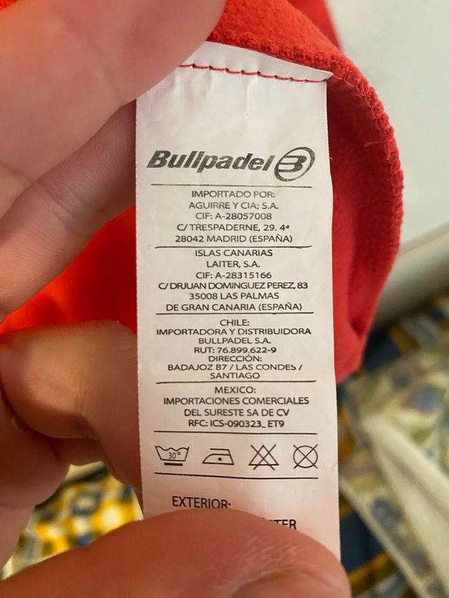 Chaqueta World Padel Tour Bullpadel