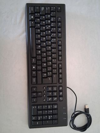 CONJUNTO Teclado y Ratón HP óptico, USB