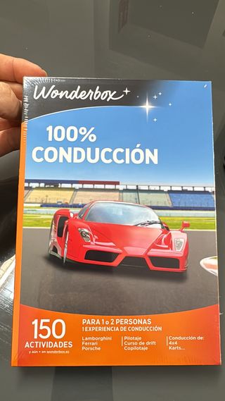 Wonderbox experiencia conducción