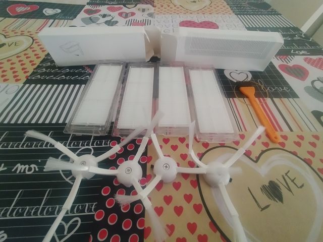 Filtro HEPA y cepillos laterales Xiaomi Mop 2 PRO