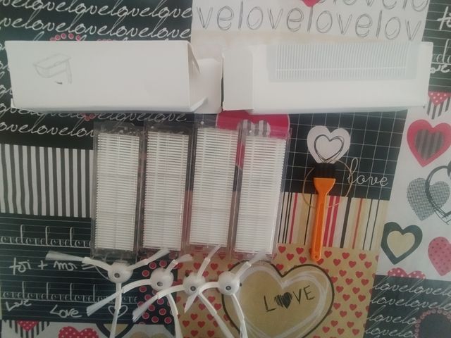 Filtro HEPA y cepillos laterales Xiaomi Mop 2 PRO