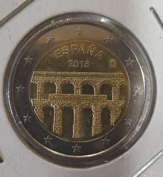 2 EUROS Conmenorativa  del 2016 de ESPAÑA