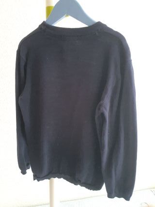 confezione 2 maglie blu marino taglia 8 per bambini