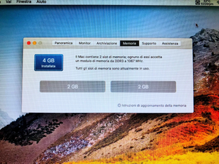 Apple MacBook 2010 bianco A1342 cpu 2.4GHz 4GB RAM