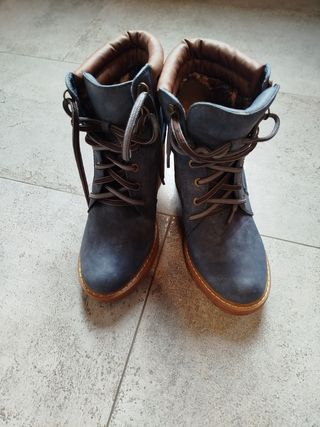 Stivaletti donna blu