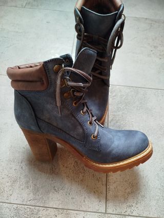 Stivaletti donna blu