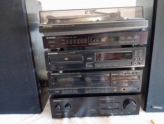 Equipo de musica y tocadiscos Pioneer