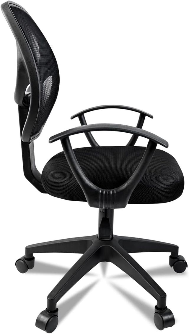 Silla de oficina ergonómica con reposabrazos 360º