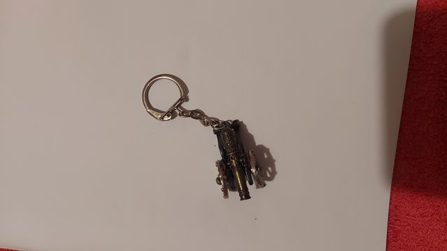 porta chaves canhão